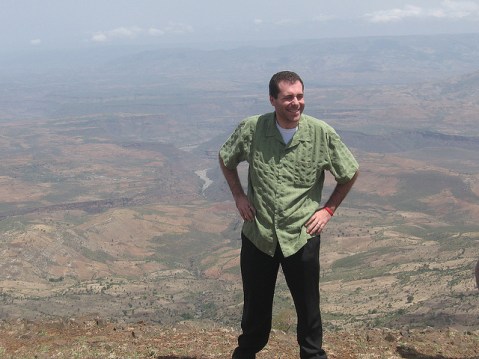 Me, putting on my best Travelin' Matt...er Travis face